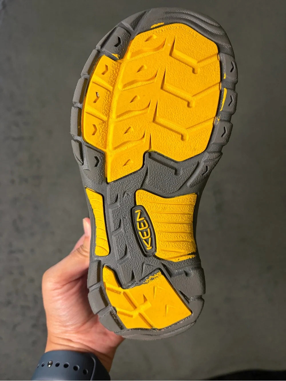 Keen Kids Navy and Gray Closed-Toe Sport Sandals